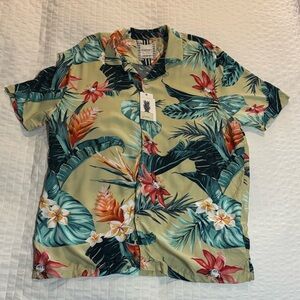 Hawaiian Floral Men's Casual Shirt